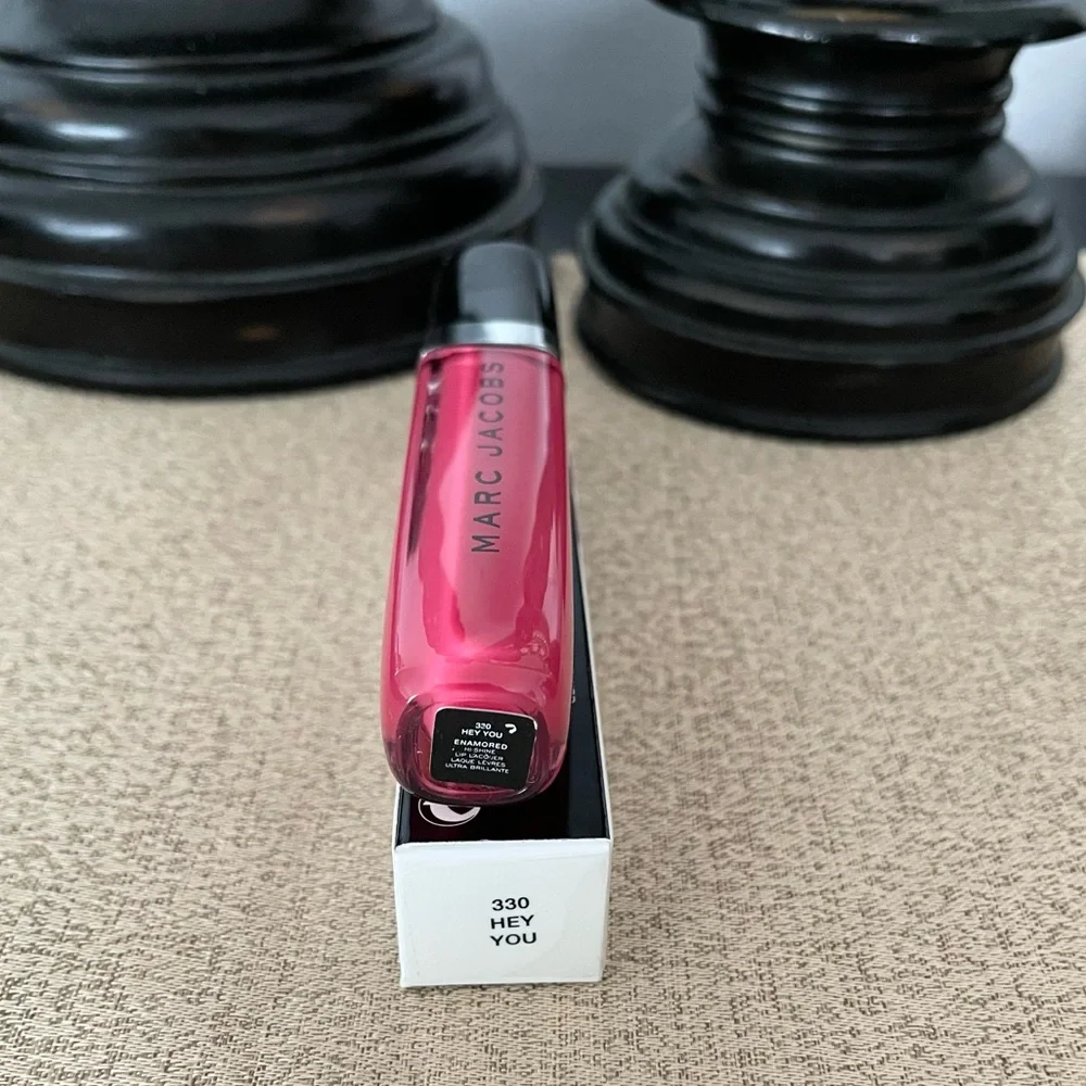 New MARC JACOBS Enamored Hi-Shine Lip Lacquer Lipgloss-330/HEY YOU